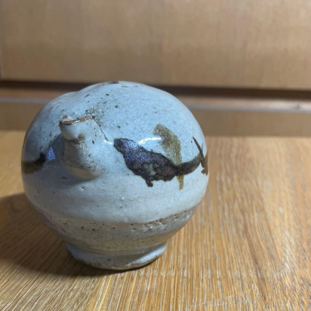 浜田庄司　鐡絵水滴　箱なし