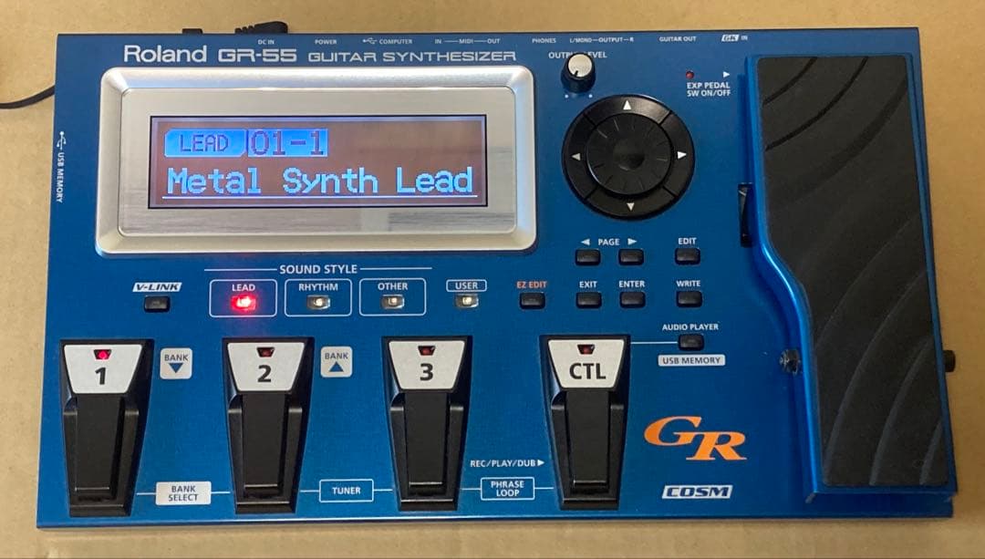 Roland ギター シンセサイザー GR-55 ピックアップ付属 GK-3