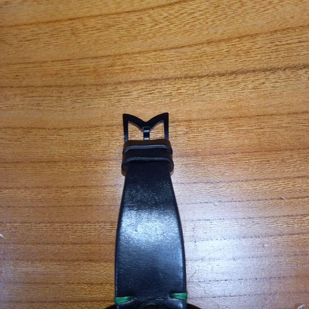 ガガミラノ 腕時計マヌアーレ48㎜【ミステリーユース】 ブラック/グリーン