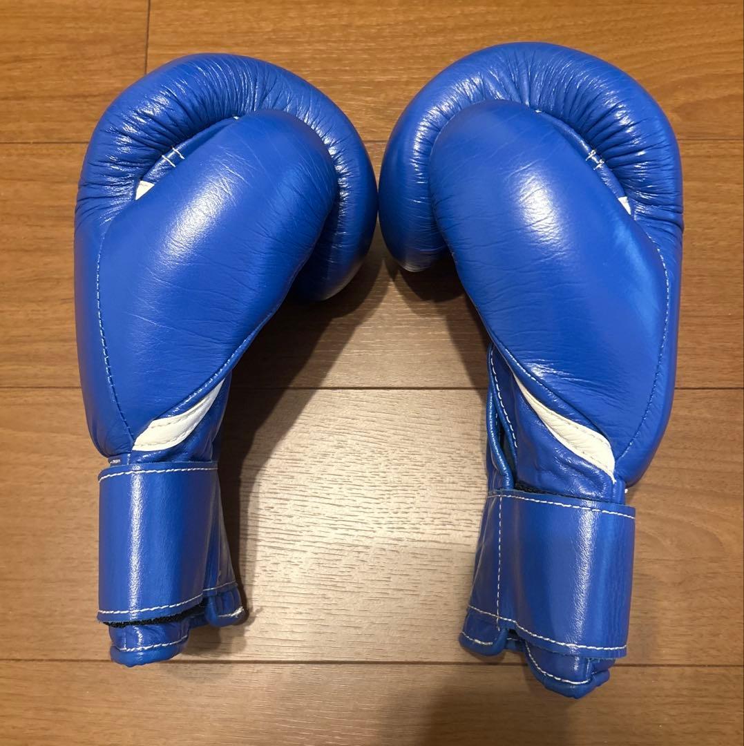 【極美品】winning　10oz　グローブ　ブルー　正規品　MS-300B