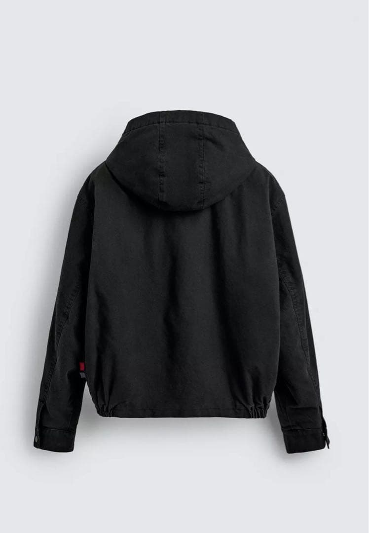 【完売品S】ZARA トグル ファイヤーマンジャケット フード付き