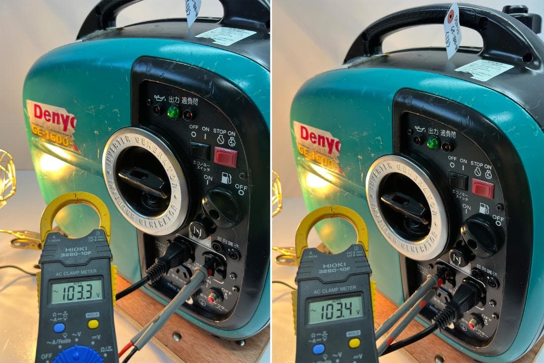 DENYO デンヨー インバーター発電機 GE1600SSIV★動作良好 ♪31