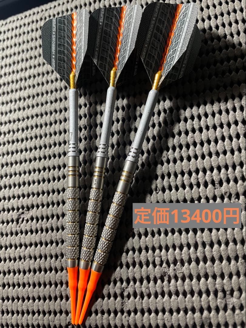 【チタンシャフト付き】Harrowsボクサーパラレル18g【タングステン90%】