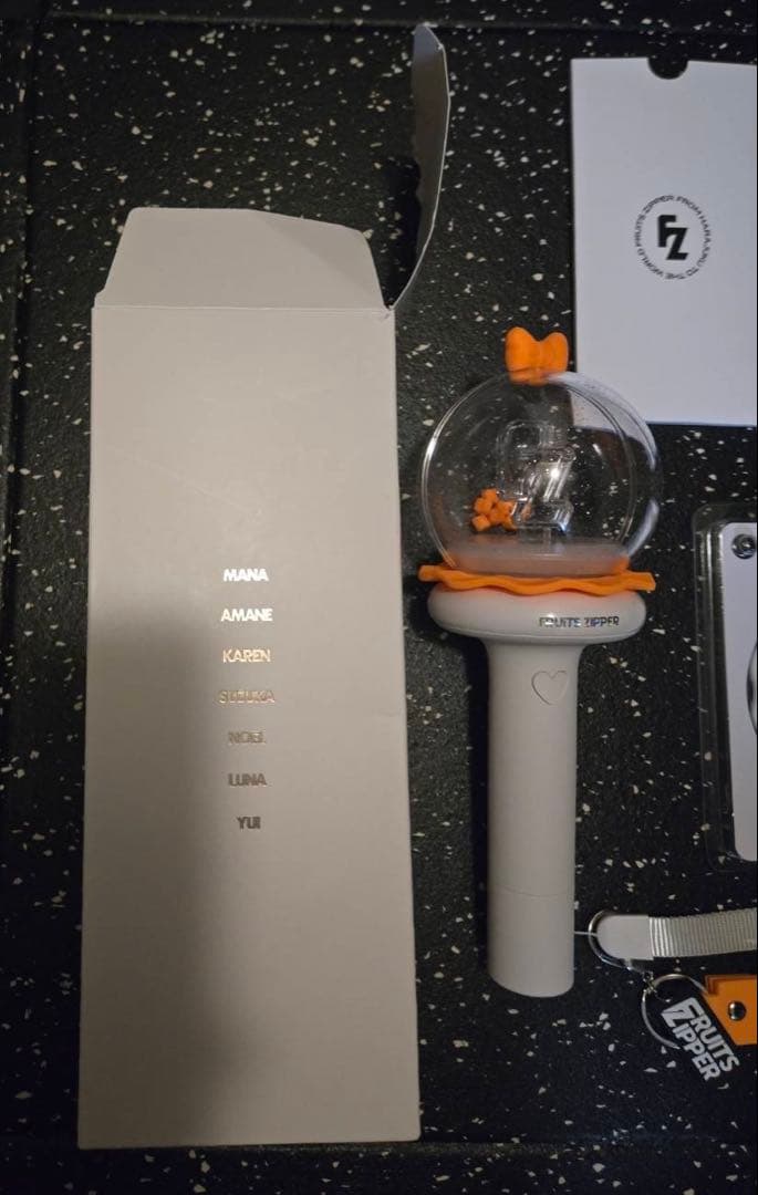 FRUITS ZIPPER ペンライト 鎮西寿々歌 カスタム付き