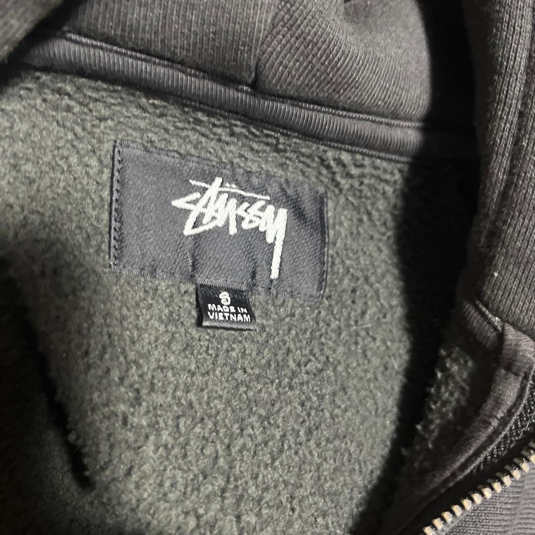 トップス STUSSY AW24 FLEECE RAGLAN ZIP HOODIE