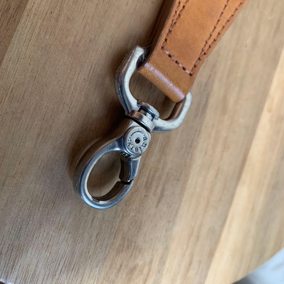 美品＊aniary アニアリ ブリーフバッグ 2way キャメル A4 ビジネス