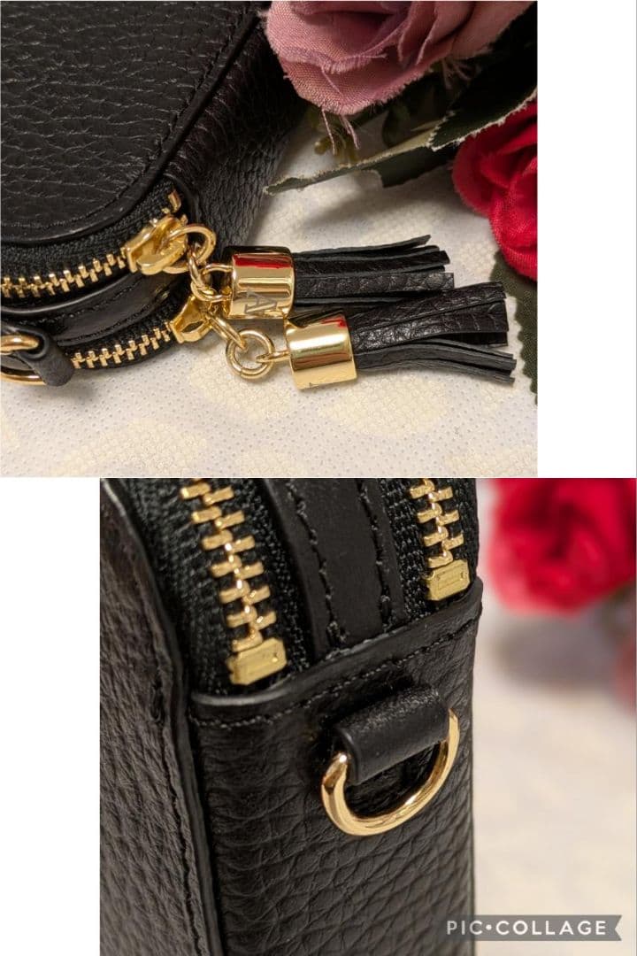 【未使用に近い】ATAO　❤️アミュレット・ケリー❤️　ブラック/ゴールド