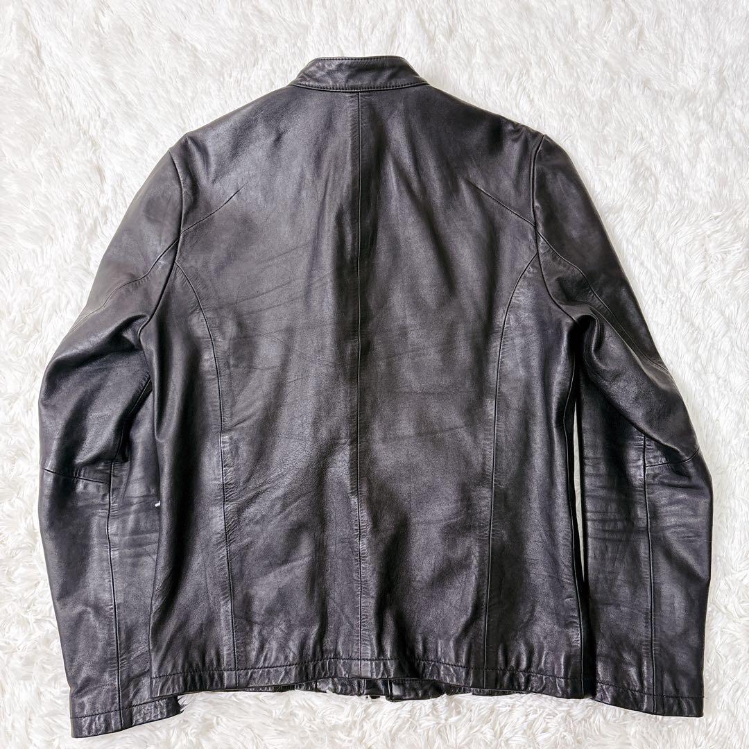 希少！　ゴスタールジフーガ 馬革 シングルライダースジャケット y2k 00s