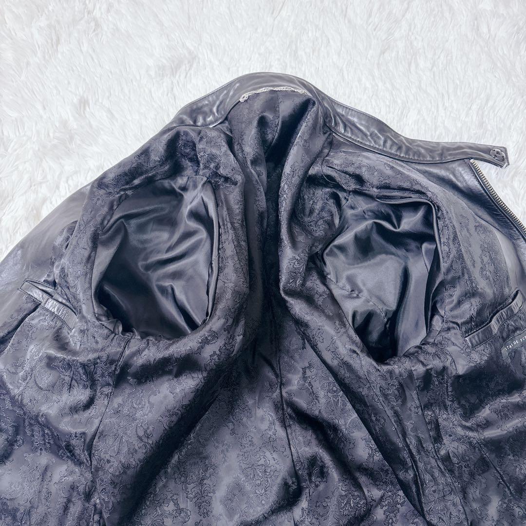 希少！　ゴスタールジフーガ 馬革 シングルライダースジャケット y2k 00s