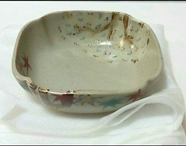 菓子鉢 中島満久作