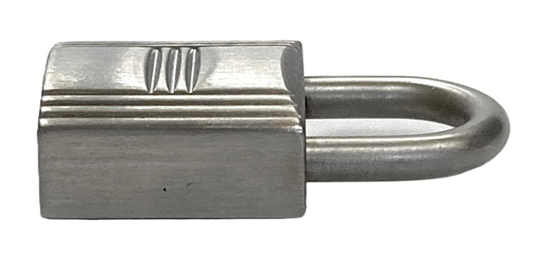 エルメス カデナ＆キー＆革紐 No.120 ツヤ消し 中古品 (77105)