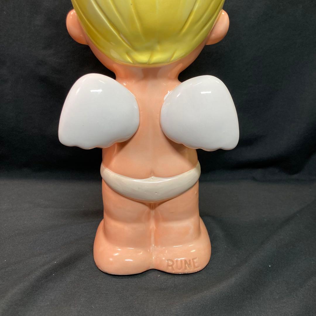 AYUAKA【美品】内藤ルネ 陶器製 天使貯金箱 エンジェル