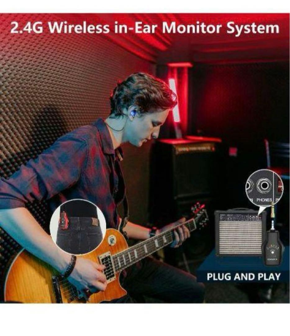 【値下げ】KIMAFUNワイヤレスインイヤーモニターシステム
