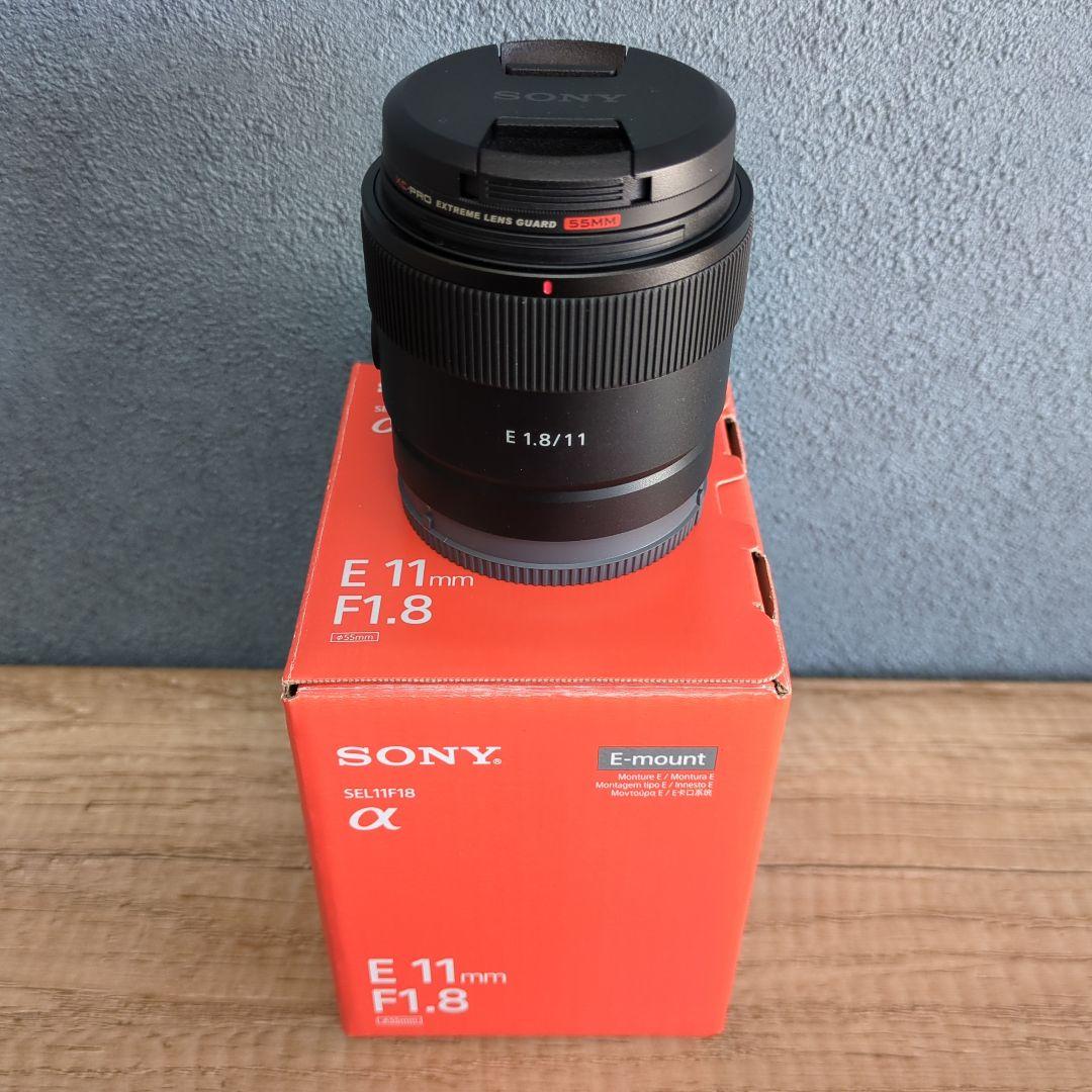 【新品同様】SONY E 11mm F1.8 広角単焦点レンズ