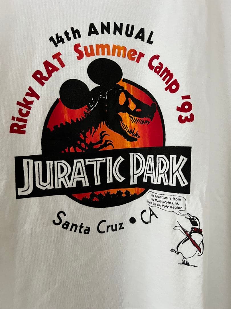 ジェラシックパーク　オニータ　 XL USA シングル　old ビンテージ