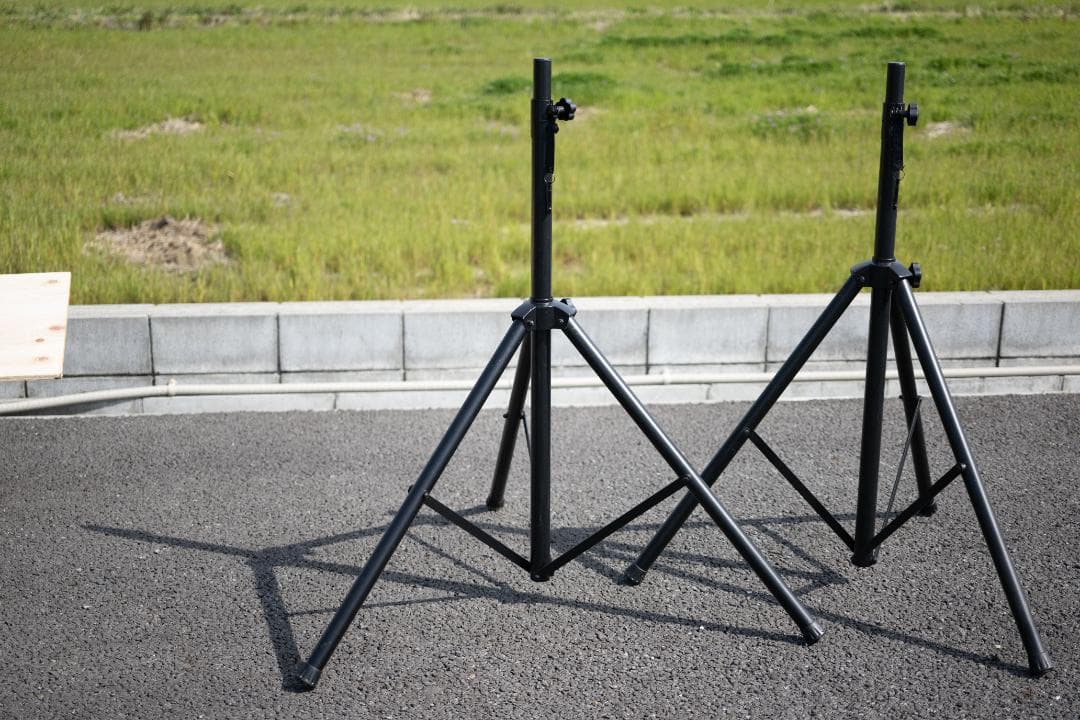 スピーカースタンド　２本セット　耐荷重　60kg　185ｃｍ