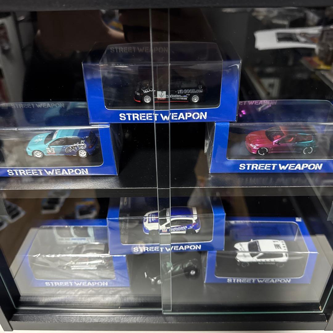 1/64 Street Weapon ホンダ シビック EG6 六台セット