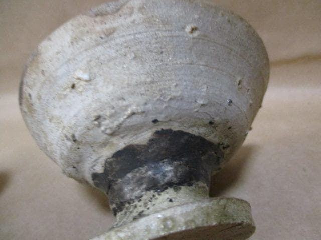 猿投焼　馬上盃　I37-1