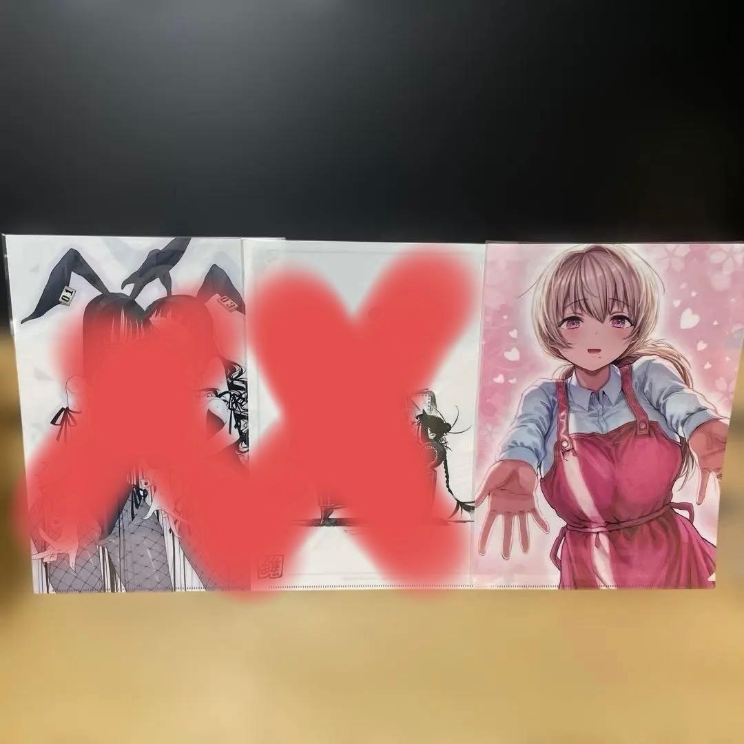 メロンブックス購入特典等　クリアファイル 35枚セット