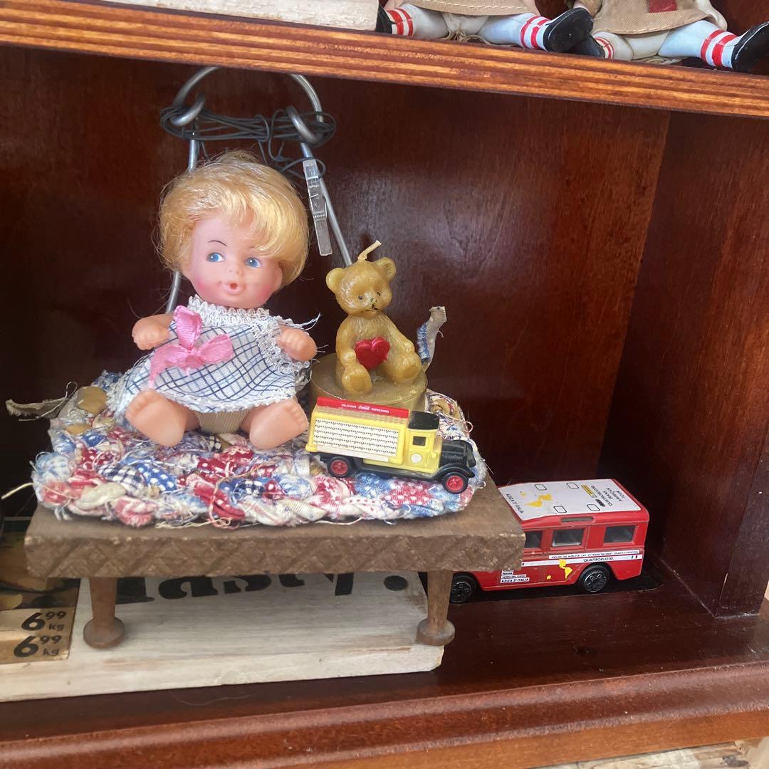 ビンテージ　ケース　バーボンケース ディスプレイ棚　飾り棚