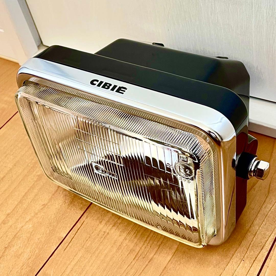 シビエ CIBIE 角型 ヘッドライト CBR400F 当時物 角目