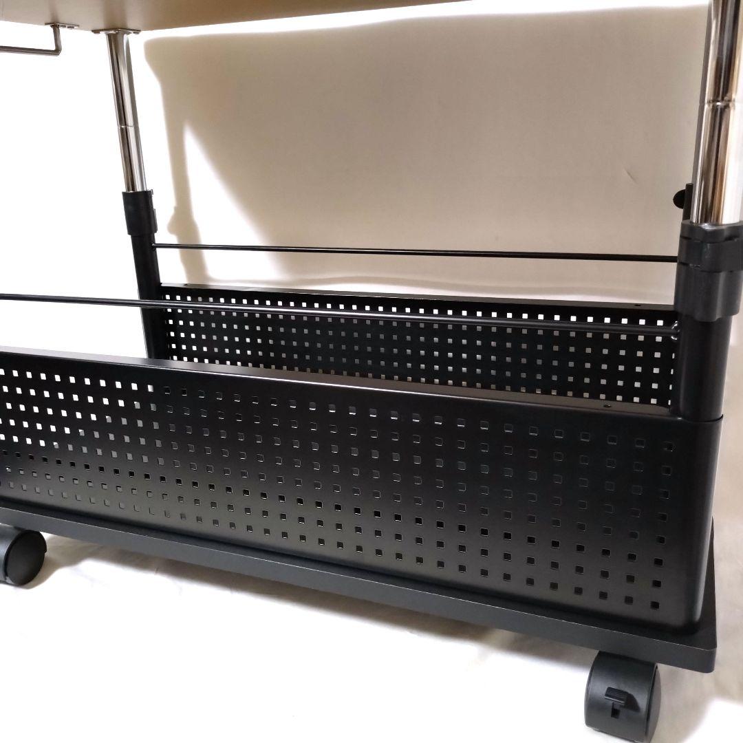 Bauhutte　昇降式Ｌ字デスク　ロータイプ　BHD-670LBHP-S100