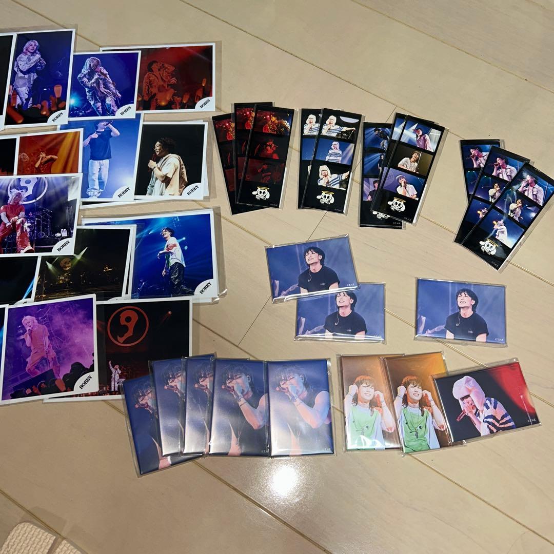 iKON BOBBY 公式ライブフォト27枚＋T.H.Eフィルムストリップ22枚