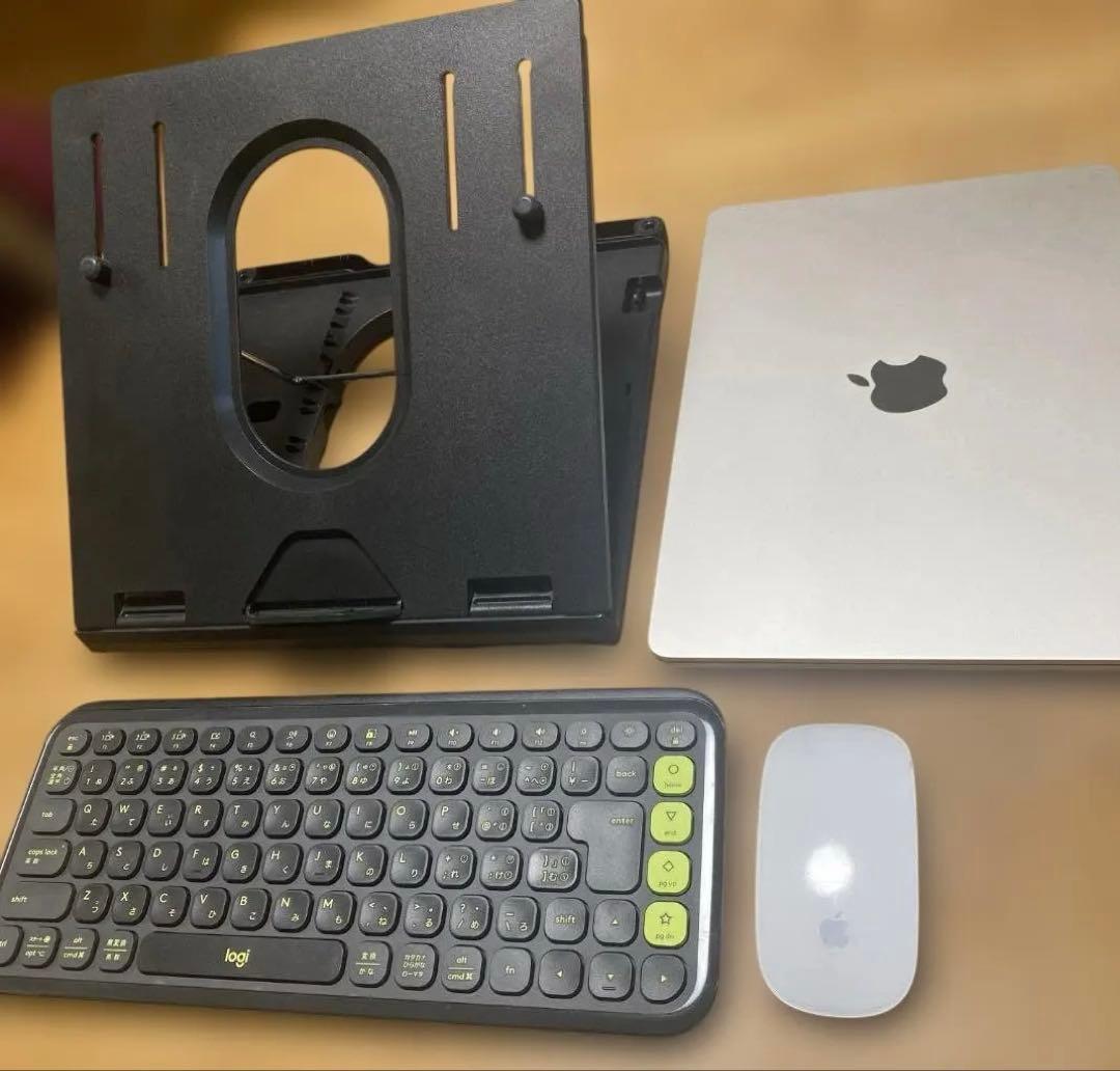 MacBook Air M3+AppleMagicマウス他・最強デスクワーク環境