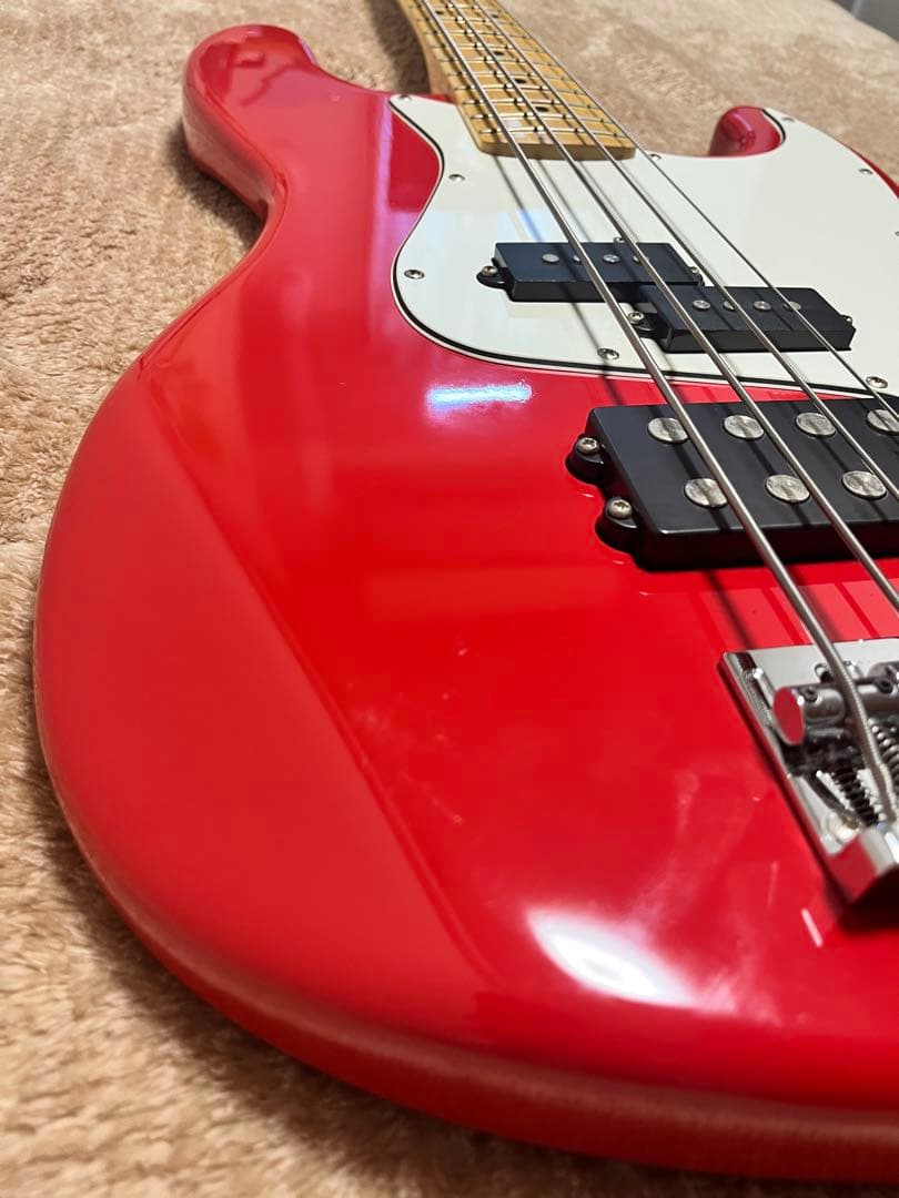 GrassRoots G-JB レッド PB+ハムバッカー ジャズベースタイプ