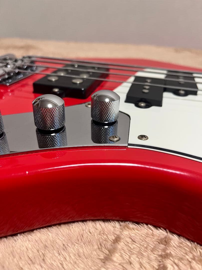 GrassRoots G-JB レッド PB+ハムバッカー ジャズベースタイプ