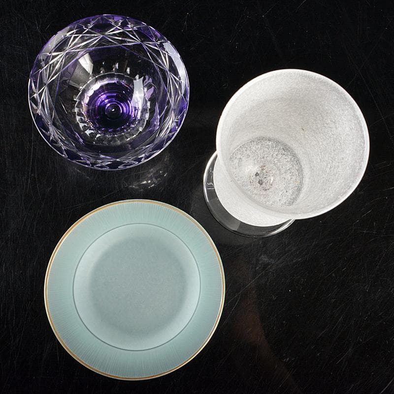 ガラス工芸　グラス　タンブラー　置物など　5点まとめて　V　R6830