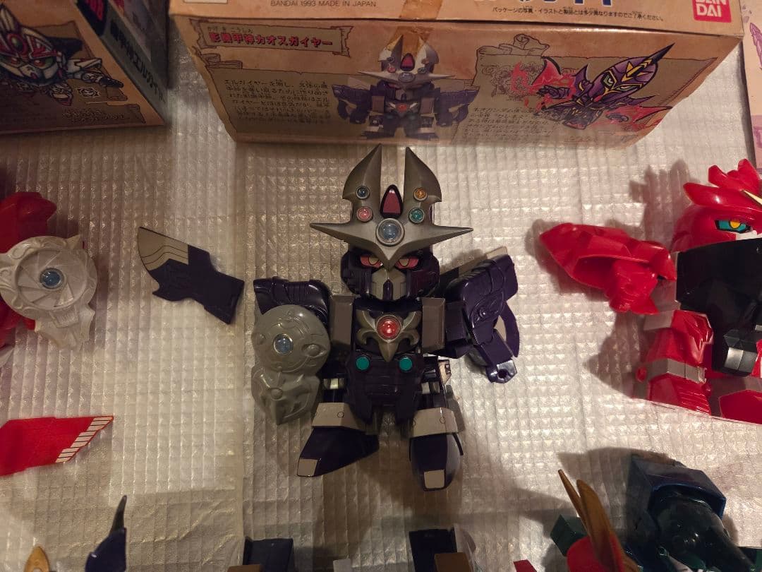 元祖SDガンダム　ガンジェネシス6体フルセット(当時物)