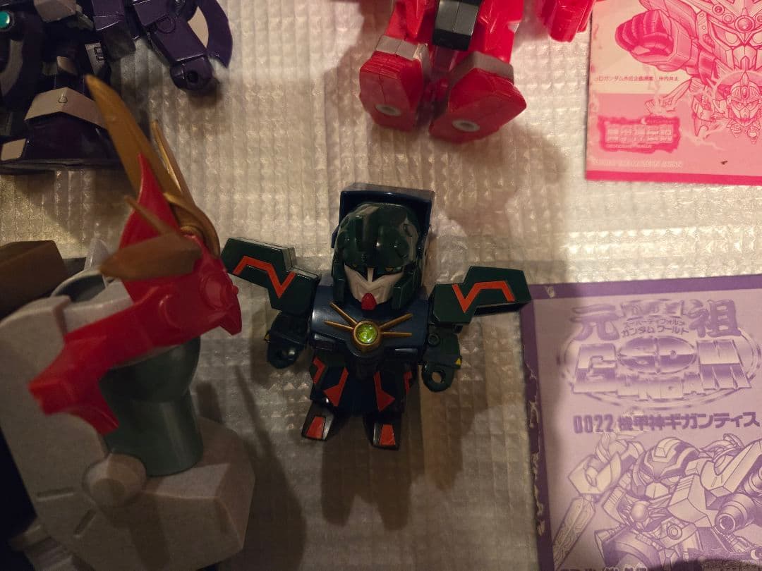 元祖SDガンダム　ガンジェネシス6体フルセット(当時物)