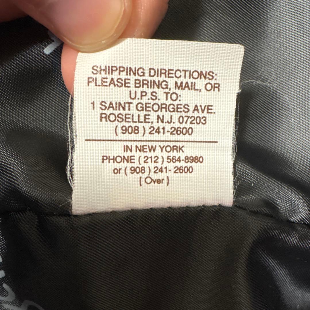 Schott NYC ブラックレザーシングルライダースジャケット