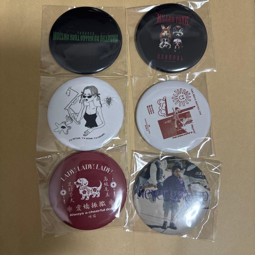 SCANDAL マグネット6個コンプリート RAFFLE