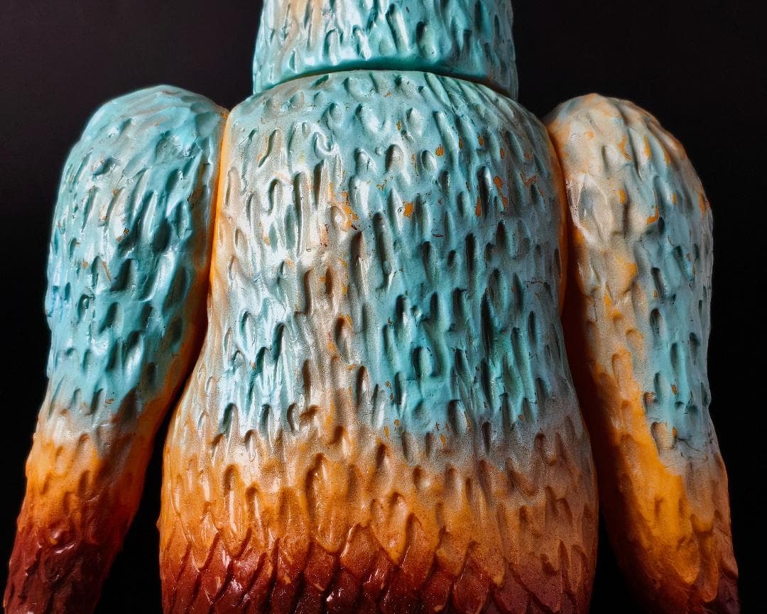 ブルマァク 当時物 ギガス ソフビ 肌色成型