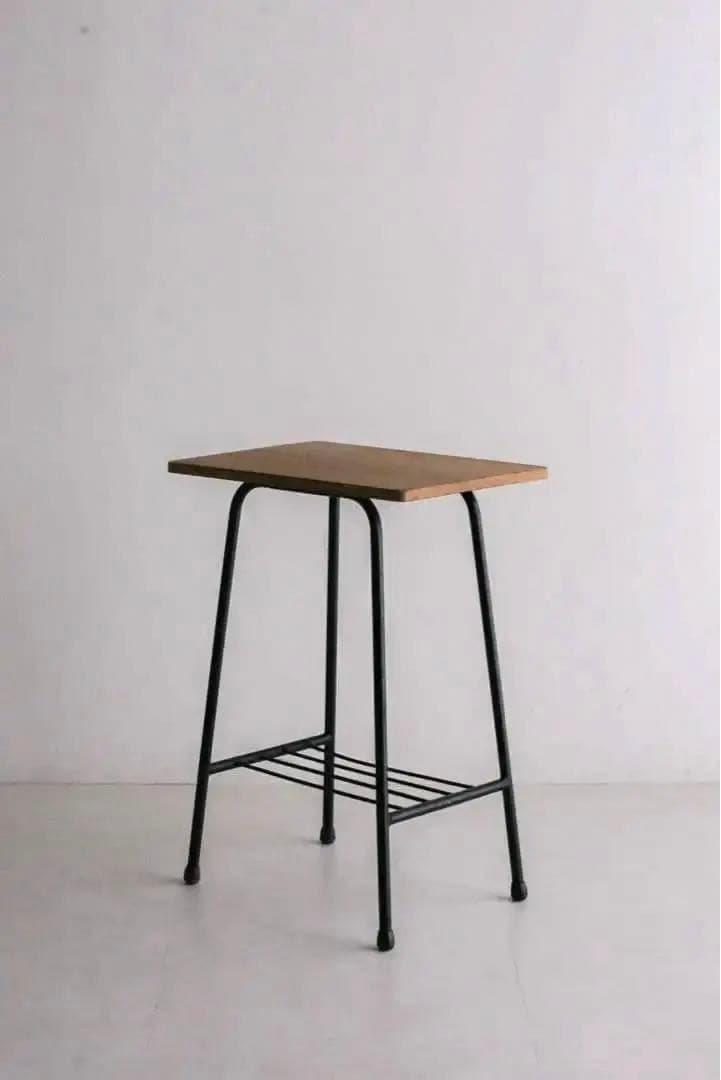 サイドテーブル ラワン材 コーヒーテーブル 飾り棚 展示台 古家具 古道具