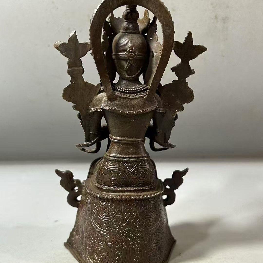 銅細工 仏像 仏堂 工芸品 菩薩 装飾品 工芸品 美術品 置物