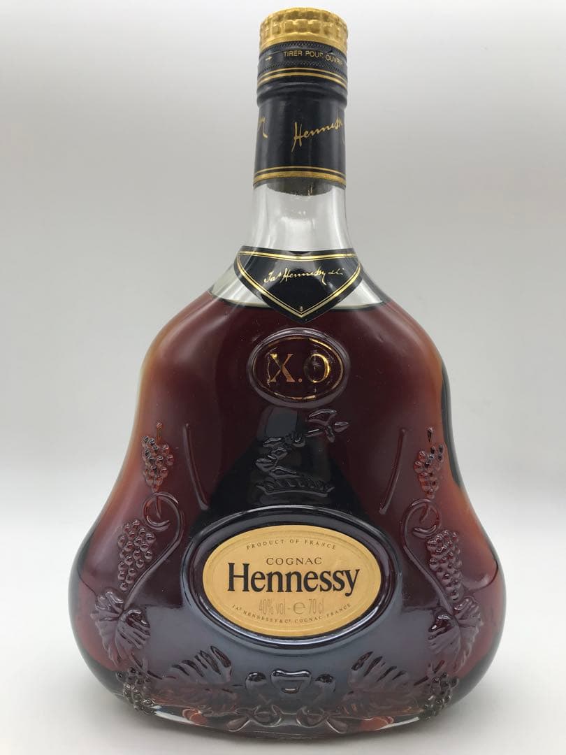 517[未開栓]Hennessy ヘネシー X.O 金キャップ 箱無し