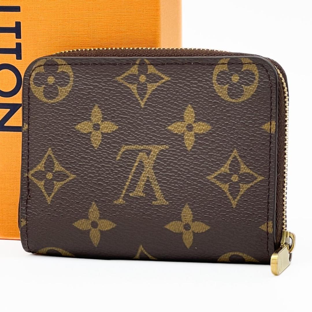 【美品】ヴィトン モノグラム ジッピーパース ラウンド 財布 ケース
