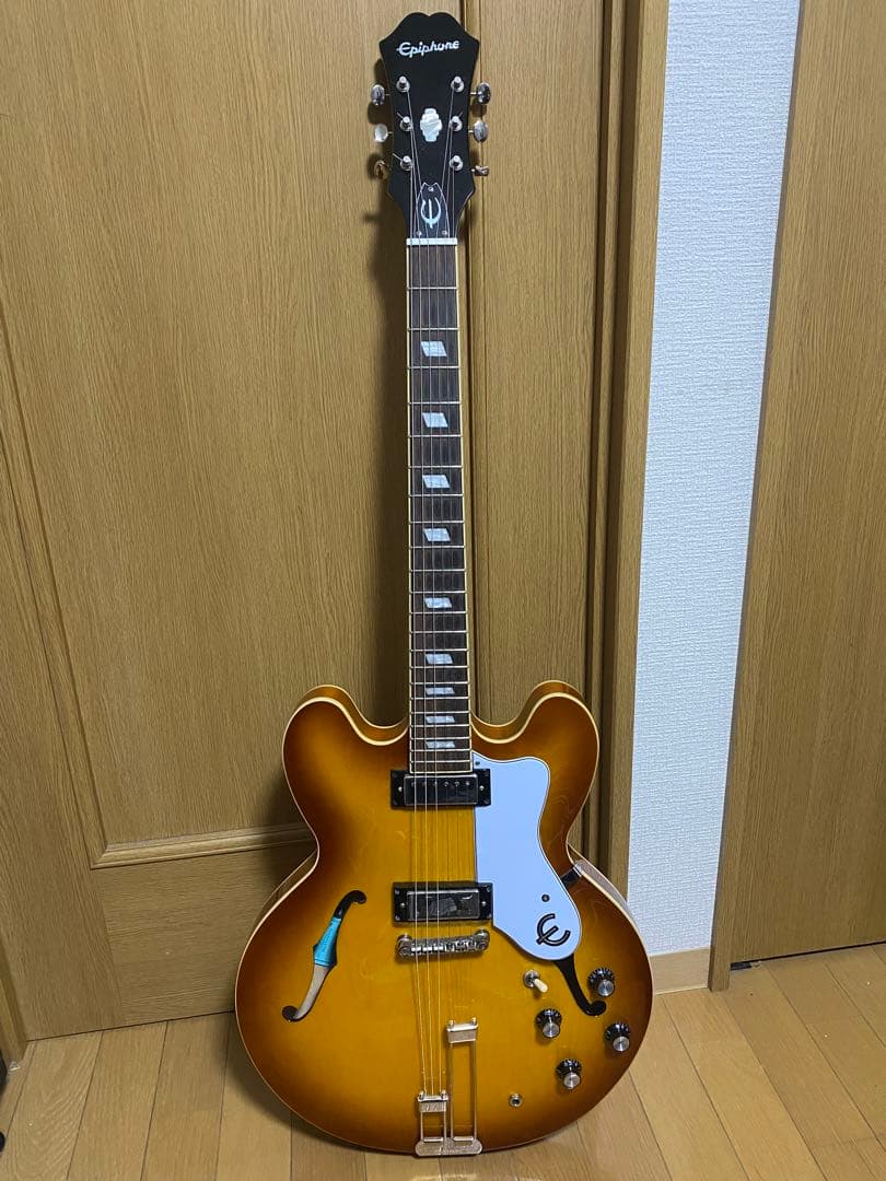 Epiphone Riviera  Tan エピフォン　セミアコ