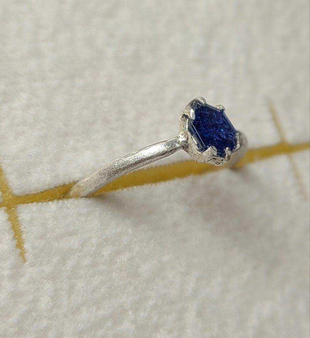 えむえす★スリランカ産ブルーサファイア★リングオーダー