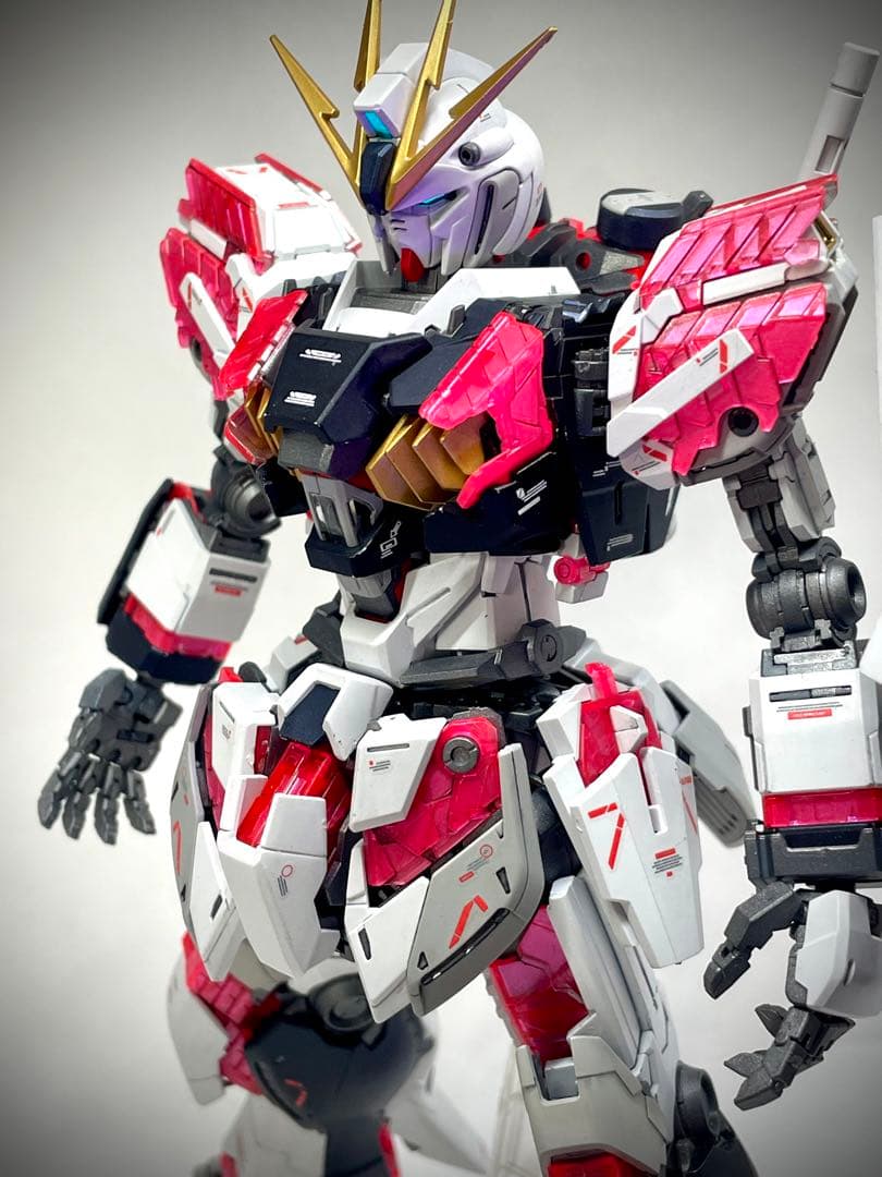 MGナラティブガンダムver.ka νガンダム配色　全塗装　完成品