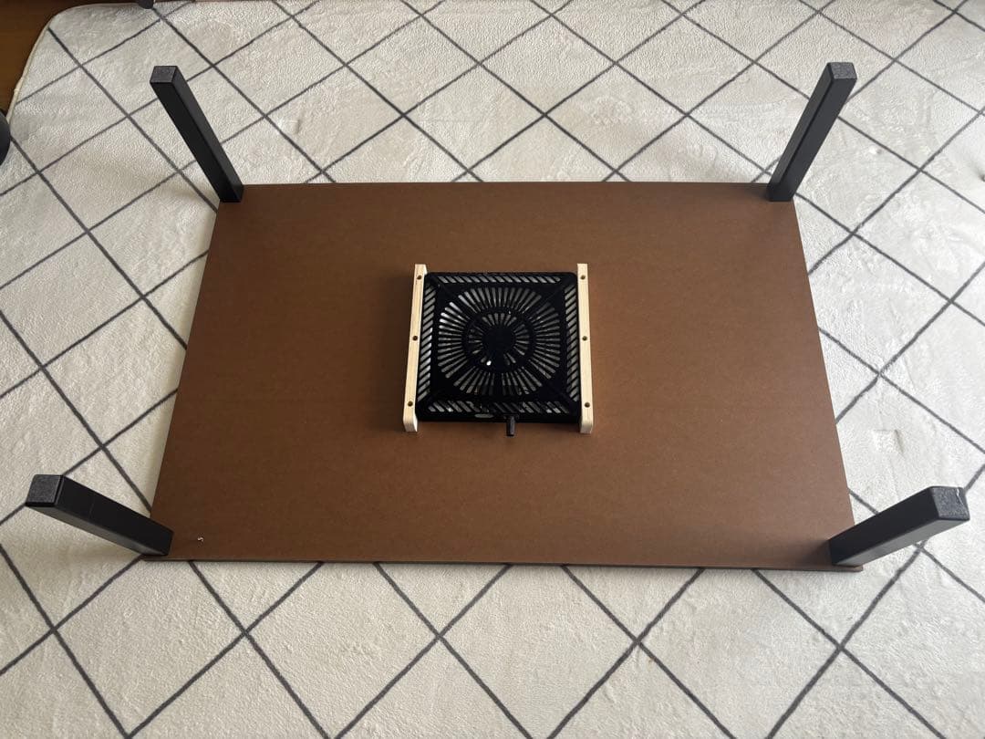 こたつテーブル　リバーシブル　120×80