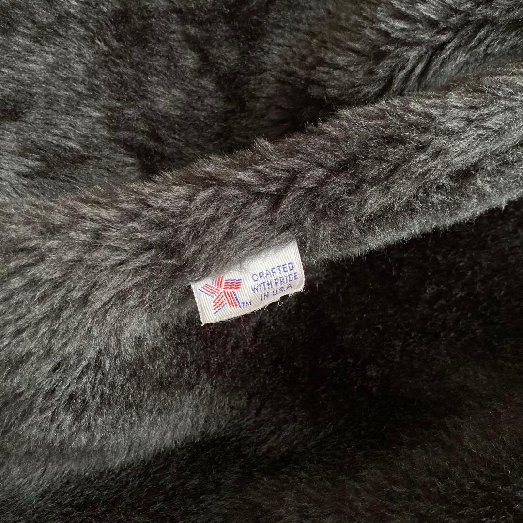 Schott ブラック レザー シングルライダースジャケット 42