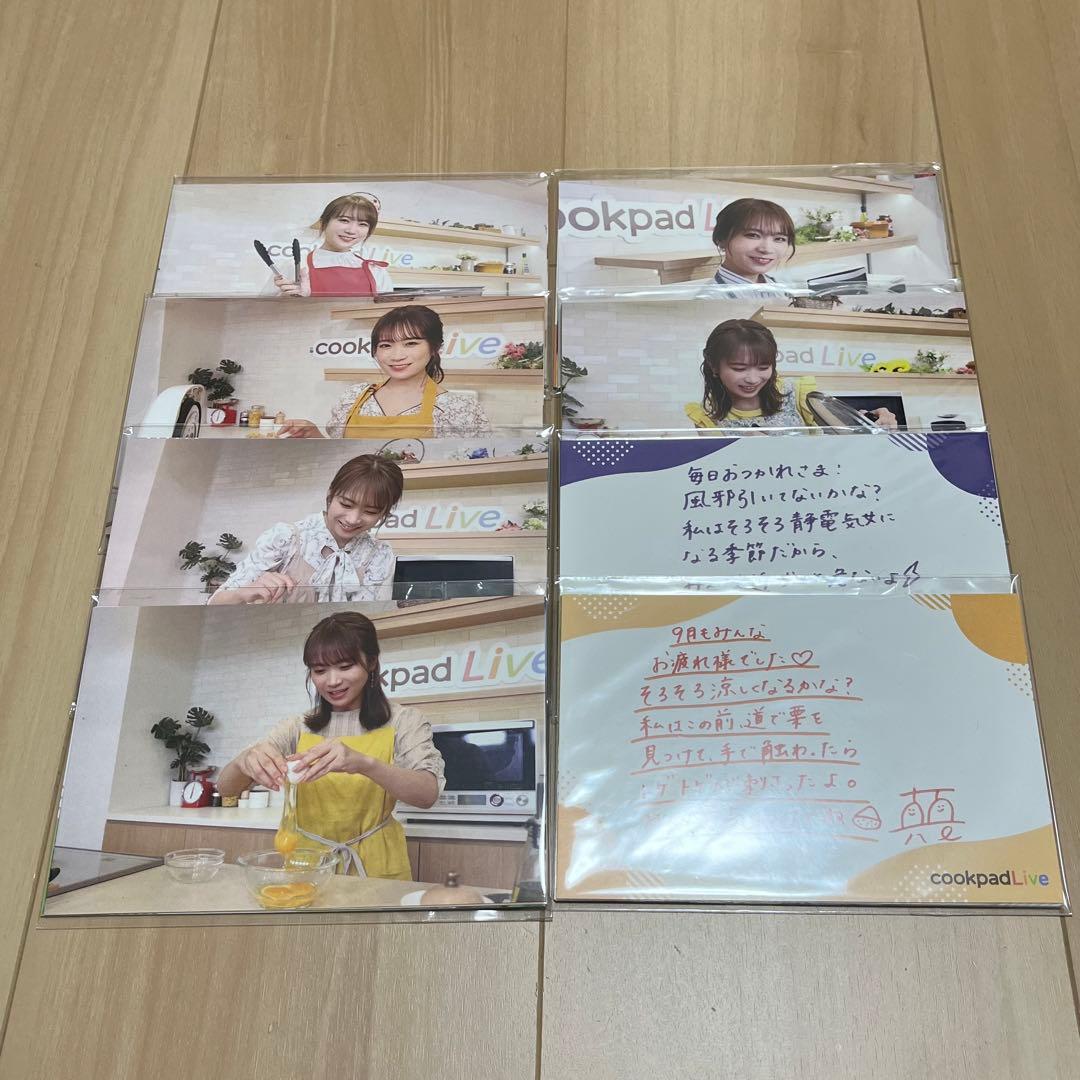 秋元真夏 Cookpad live ポストカード NATSLIVE