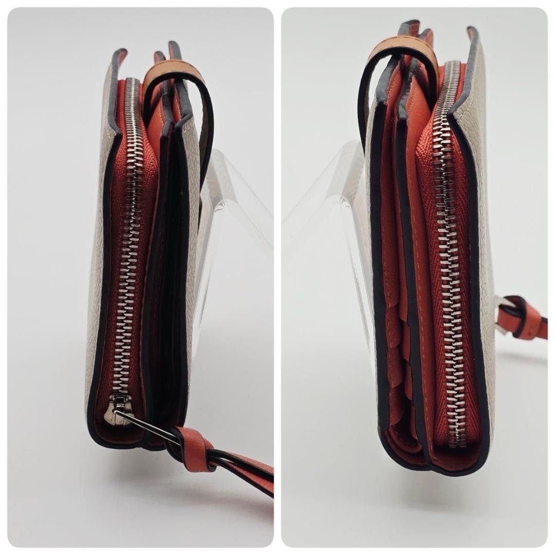 LOEWE ロエベ トライフォールド コンパクトウォレット 二つ折 アナグラム.