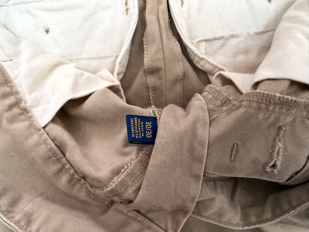 ポロラルフローレン　グルカチノパン　w30 ミリタリー