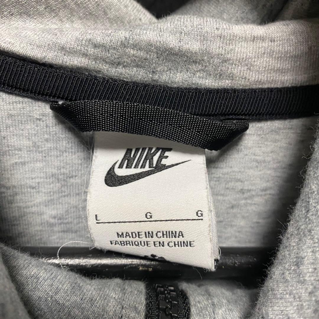 美品　NIKE ナイキ　テックフリース　セットアップ グレー　Lサイズ