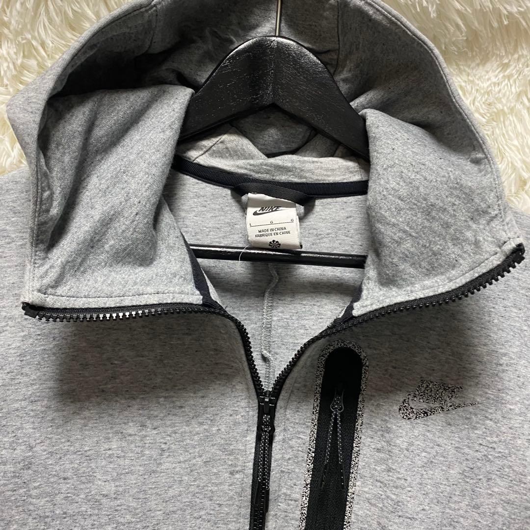 美品　NIKE ナイキ　テックフリース　セットアップ グレー　Lサイズ